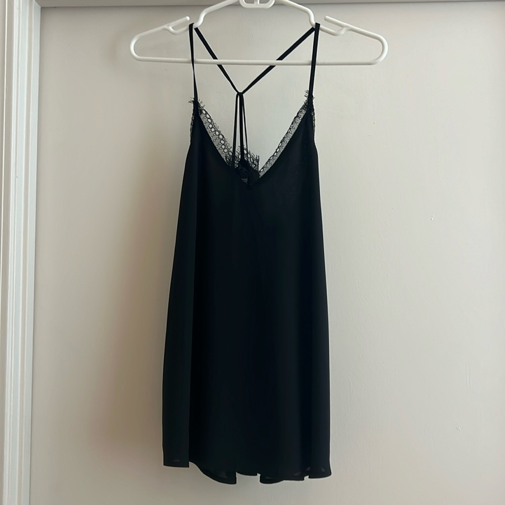 Loft Size XS Black Camisole
